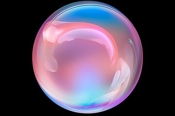 Iridescent Soap Bubble Gradients: Colorful Translucency Delight