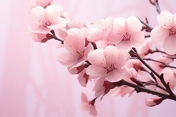 Sakura Dreams: Ethereal Pink Cherry Blossom Gradients