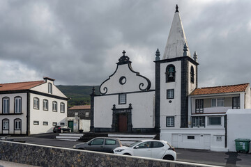 Obraz premium Old church on Pico Island, Azores, Portugal