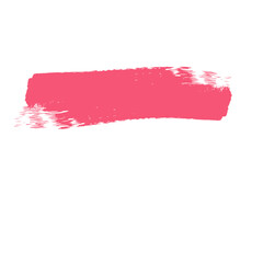 Fototapeta premium Paint brush stroke, splash ink for design element, illustration on transparent background 