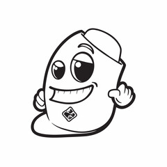 Cool Cartoon Smile Emoticon Character (28)