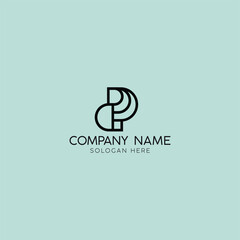 Fototapeta premium Logo brand mark for company name