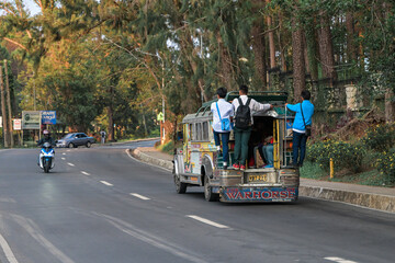 Baguio, Benguet, Philippines - April 1, 2024 - Traditional Jeep Jeepney  © joshua.chew