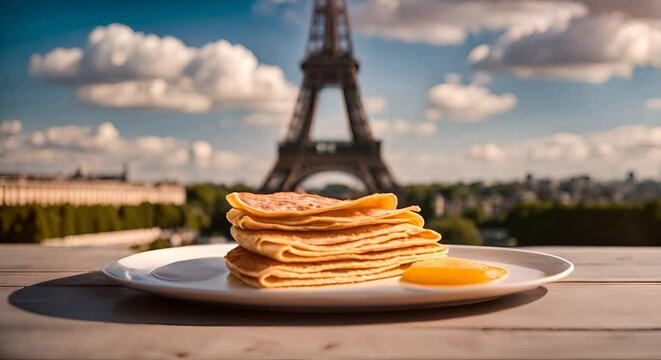 Crepes in Paris.