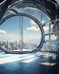 Translate the dynamic high-angle view of a mesh structure into a digital rendering using CG 3D rendering techniques, emphasizing realism and immersive detail for a captivating visual experience