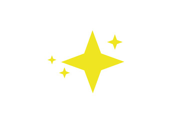 golden star icon, y2k, icon