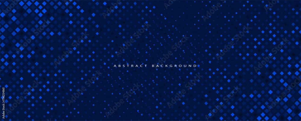 Aufkleber Abstract Technology Digital Circles of Particles. Futuristic Background. Big Data Visualization. Cyber Concept.