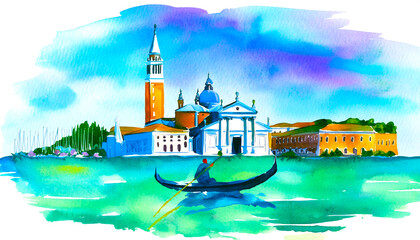 Venetian Dreamscape - obrazy, fototapety, plakaty