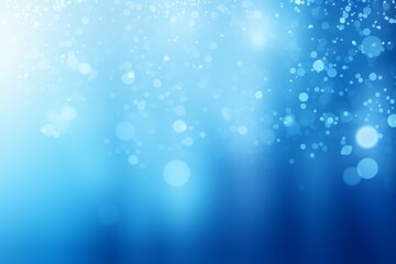 Blurry Image of Blue Background