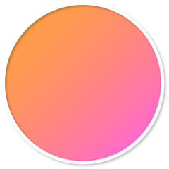 Gradient Shape Frame