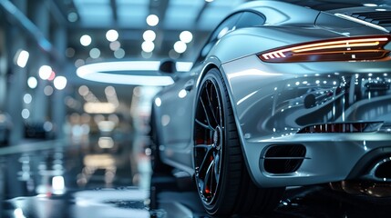 Cars shine with meticulous attention to detail, representing the precision of car detailing and customization