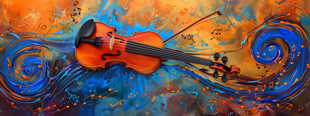Vibrant Strings: A Symphony of Color and Sound