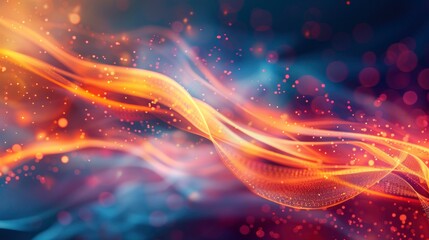 Abstract background sparking fire modern
