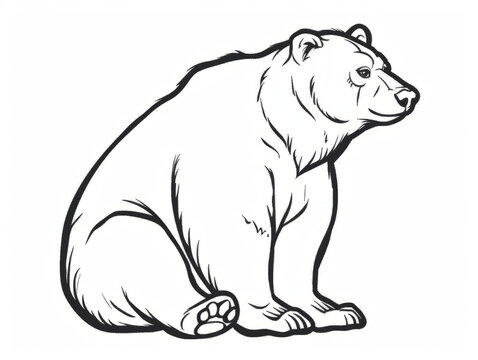 recommend clip art: Coloring Pages for Kids, Preschoolers, Simple Coloring Book, Educational, Printable, Animals