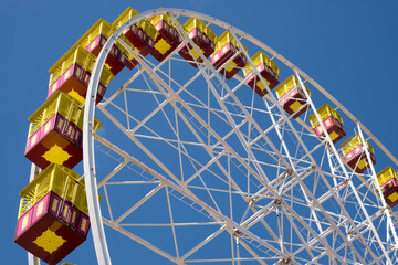 The Giant Sky Wheel in Geelong, Australia. The largest, most spectacular Ferris Wheel in the Southern Hemisphere