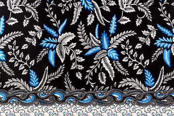 Beautiful of art Malaysian and Indonesian Batik Pattern