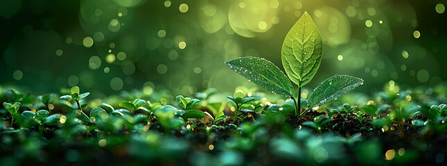 sustainability transformation by using cloud services and new technologies, tech background,generative ai