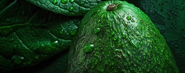 close up of avocado fruit