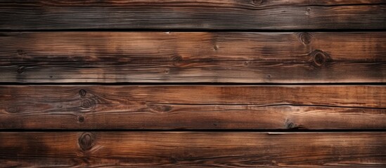 Fototapeta premium Close-up of wooden wall planks