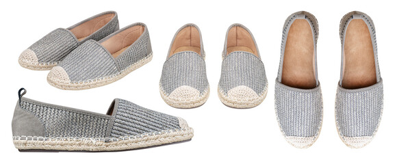 Handmade woven shoes