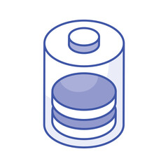 battery cell, portable battery storage, mobile battery status