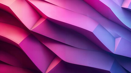 Abstract Geometric Background in Pink and Purple