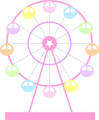Fototapeta premium Ferris wheel