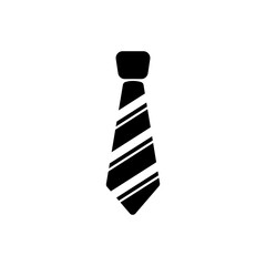 Tie Icon in trendy flat style isolated on grey background. Necktie symbol for your web site design, logo, app, UI. Vector illustration.