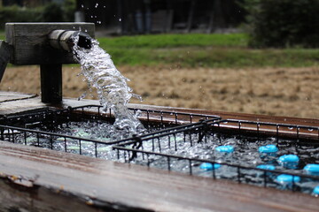 Japanese traditional way to freeze drinks