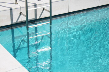 swimming pool water wave sunshine
