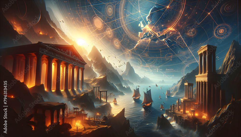 Poster pathways uncovered: a macro map revealing hidden getaways for intrepid travelers