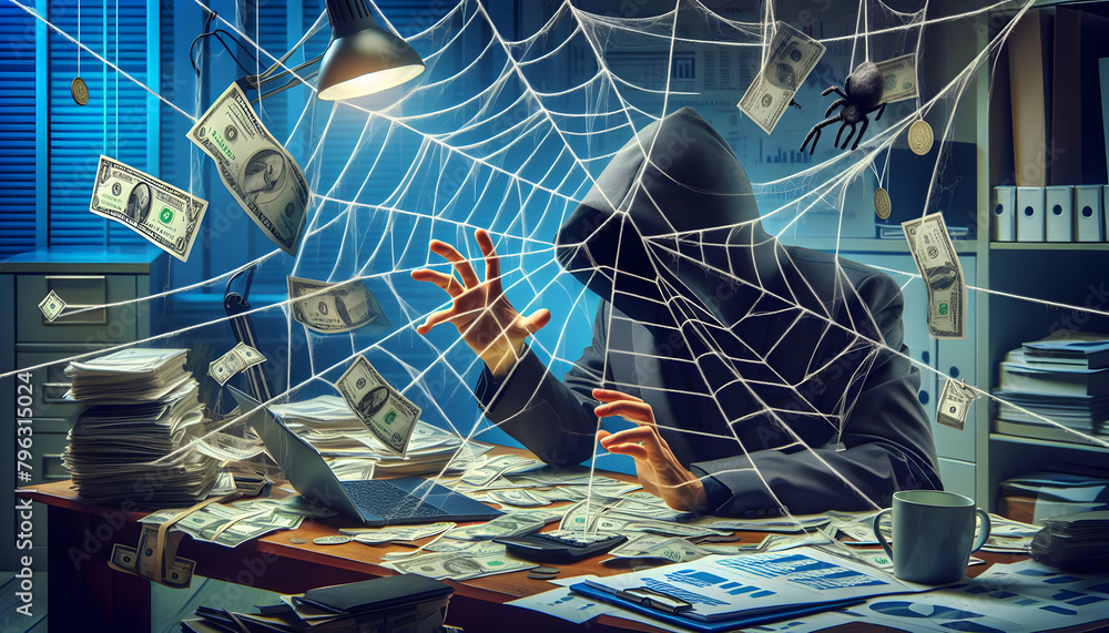 Poster photo realistic speculator web: avoiding speculation and focusing on informed trading in the financi