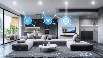 Futuristic Smart Home Technology: Seamless Integration for Convenience and Efficiency