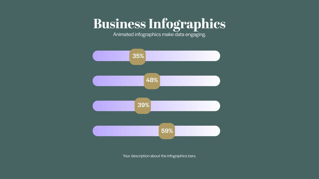 Production Efficiency Graphics | 5 Different Resolutions with Control Panels