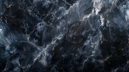 Obraz premium Elegant Dark Blue Marble Texture