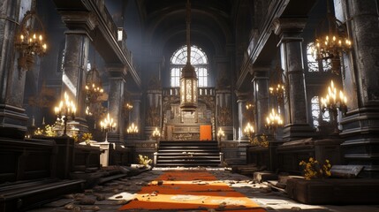 Christian Church Interior