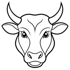 head of a cow