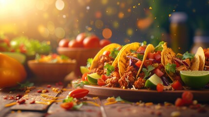 Savor the flavors of mexican cuisine: a culinary journey of vibrant spices and traditional food...