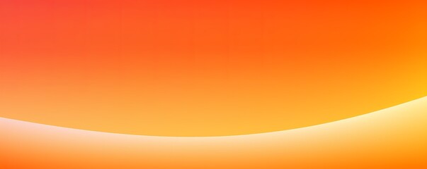 Orange Gradient Background, simple form and blend of color spaces as contemporary background graphic backdrop blank empty with copy space