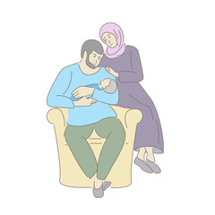 Muslim family