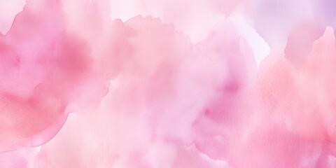 Pink watercolor background texture soft abstract illustration blank empty with copy space 