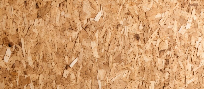 Wooden surface covered in numerous wood chips