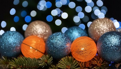 Glowing Ornaments: Decorating for a Joyous Christmas and New Year"