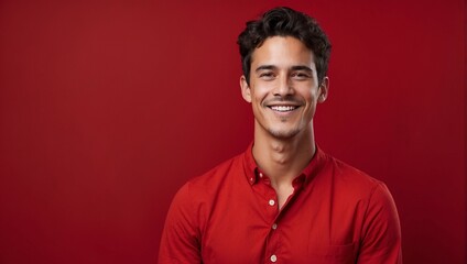 young man smiling high quality image