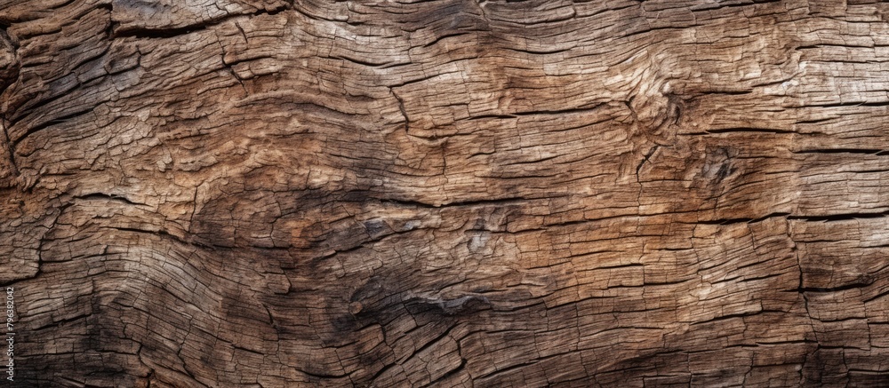 Poster rough tree trunk texture close up