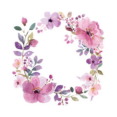 a floral frame with the word peace in the middle.