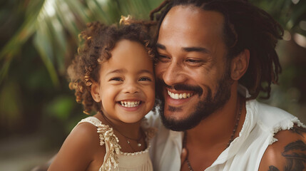 Joyful Embrace: Father-Daughter Bonding on June 19th