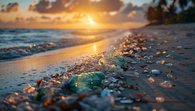 Email marketing campaign from a nonprofit encouraging people to participate in a pledge to reduce reuse and recycle plastic