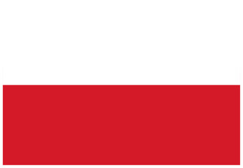 Poland flag illustrator country flags