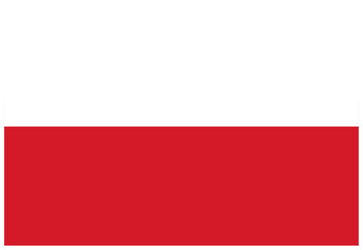 Poland flag illustrator country flags